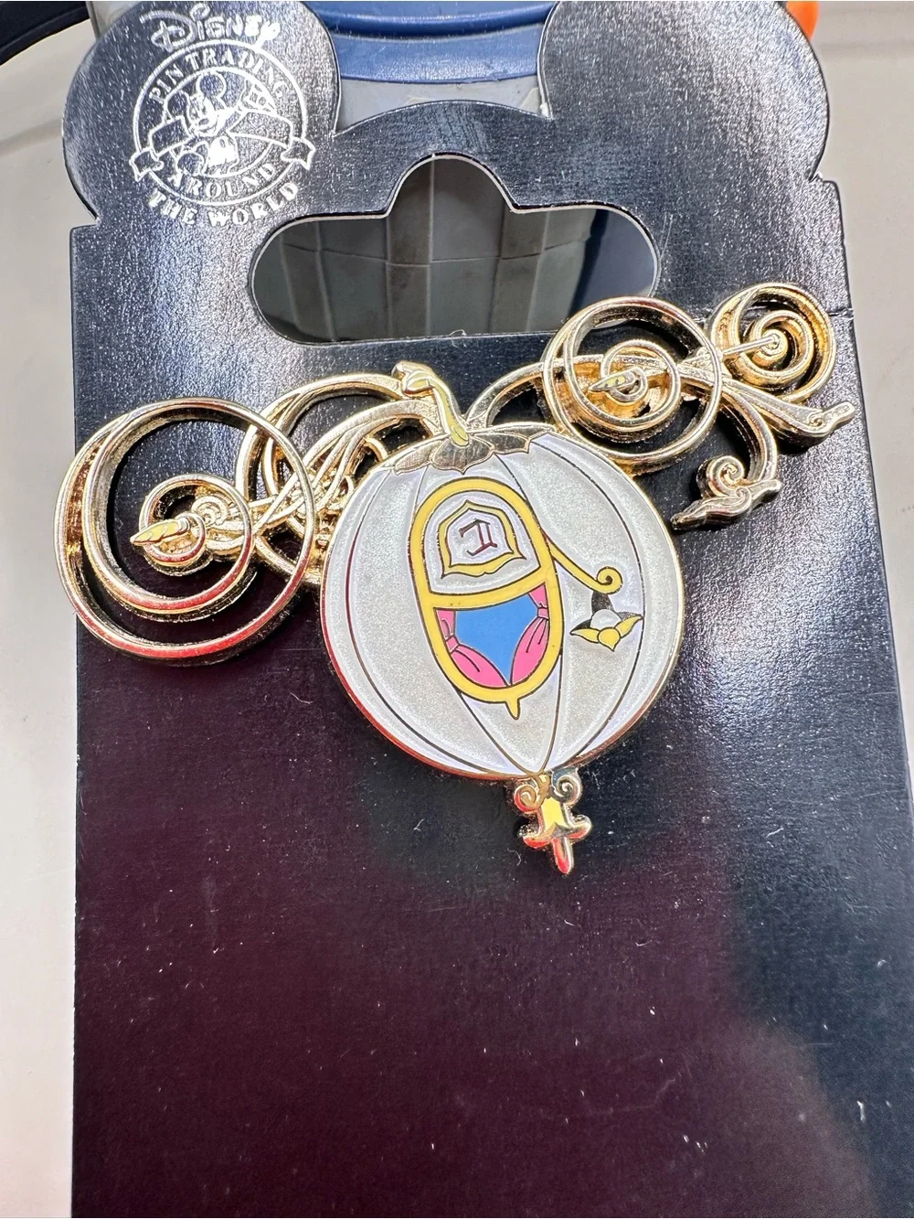 Disney Cinderella Pumpkin Coach Carriage Trading Pin 2008